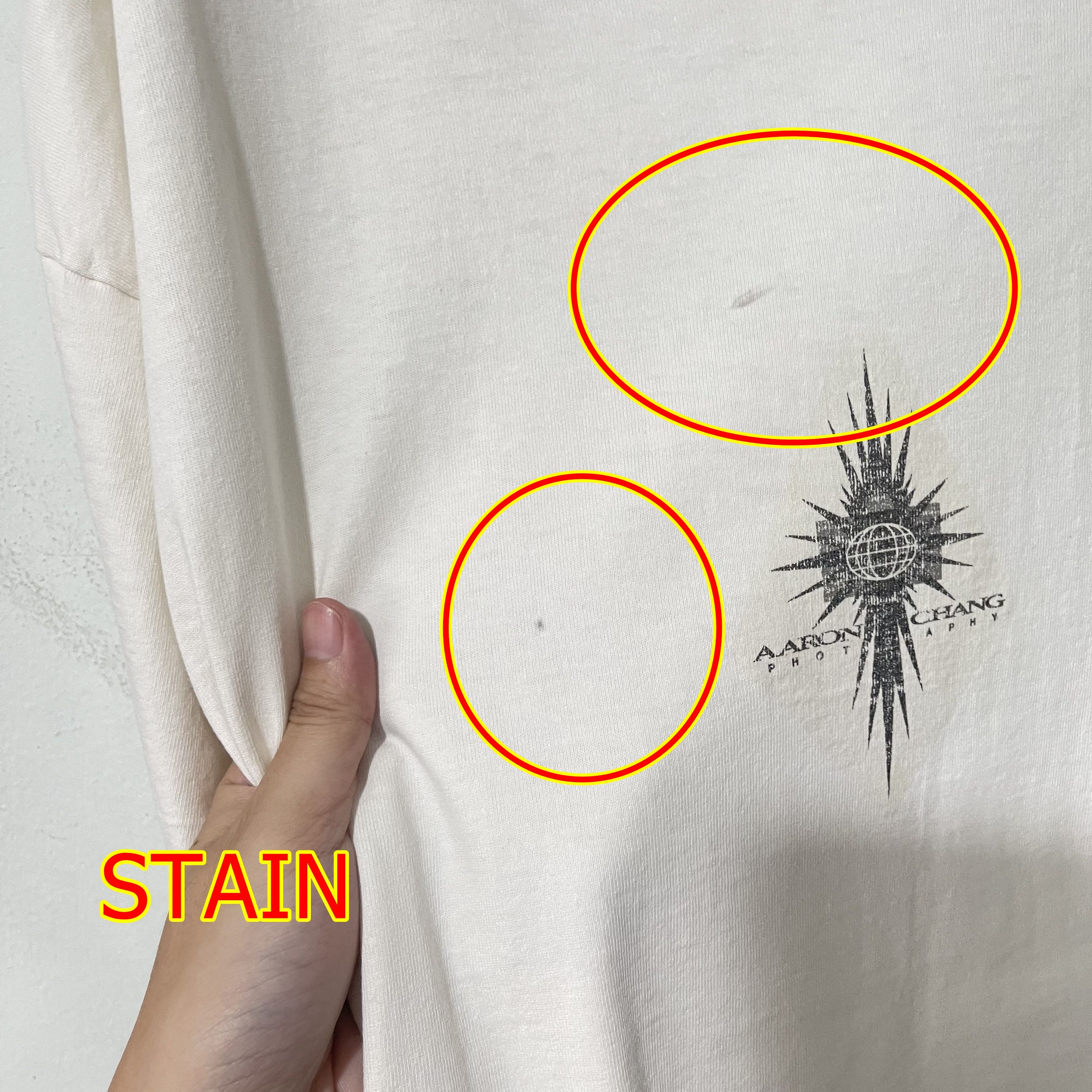 Vintage Vintage 90s Aaron Chang Photography T-Shirt Size US XL / EU 56 / 4 - 10 Thumbnail