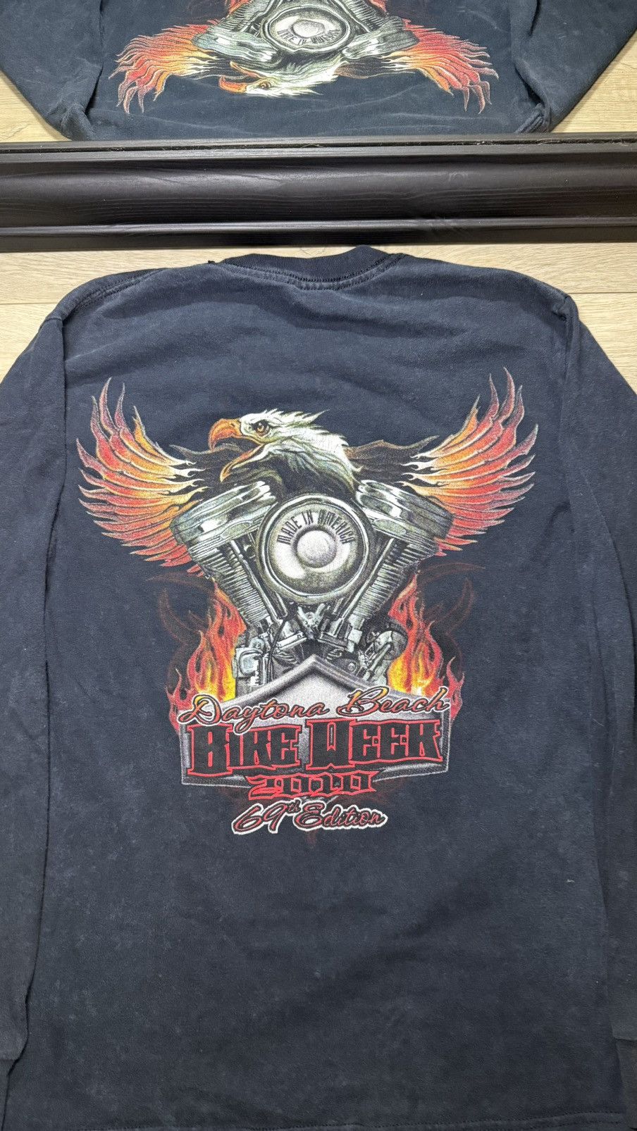 Harley Davidson Vintage / Y2K 2010 Bike Week Long Sleeve Shirt Size US S / EU 44-46 / 1 - 4 Thumbnail