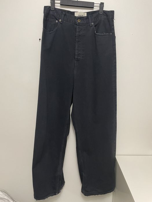 Japanese Brand Vuja De PL Denim Effect Trousers Size 2 | Grailed