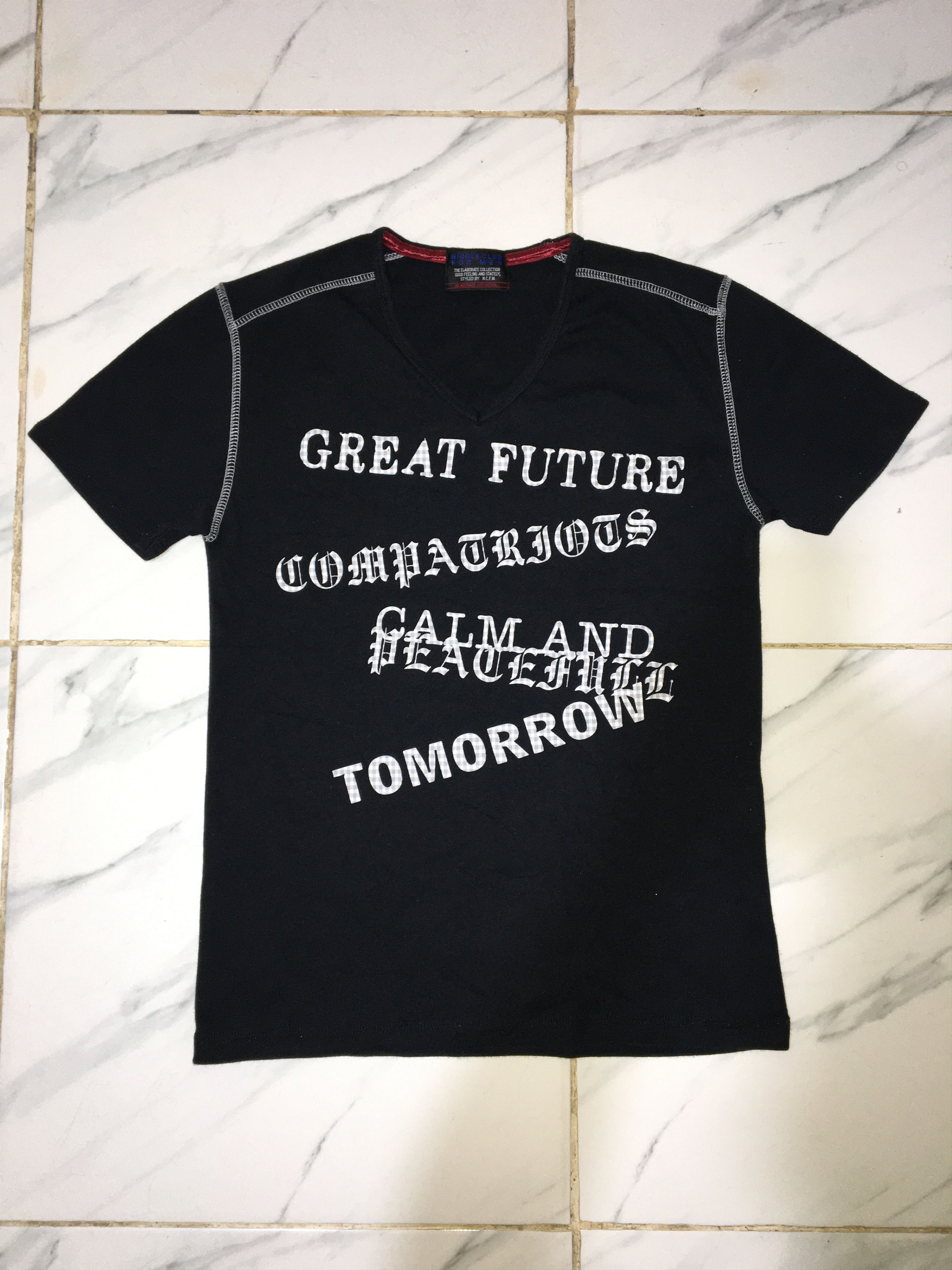 Japanese Brand NICOLE CLUB FOR MEN SHIRT Size S / US 4 / IT 40 - 1 Thumbnail