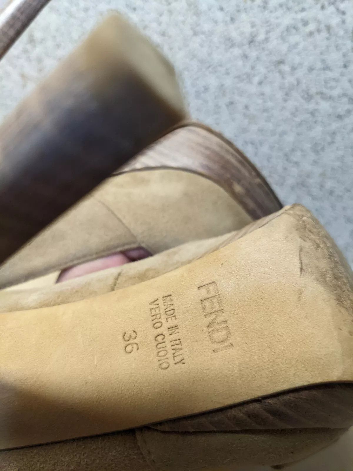 Fendi FENDI Open-Toes High Heels SIZE 36 Size US 6 / IT 36 - 4 Thumbnail