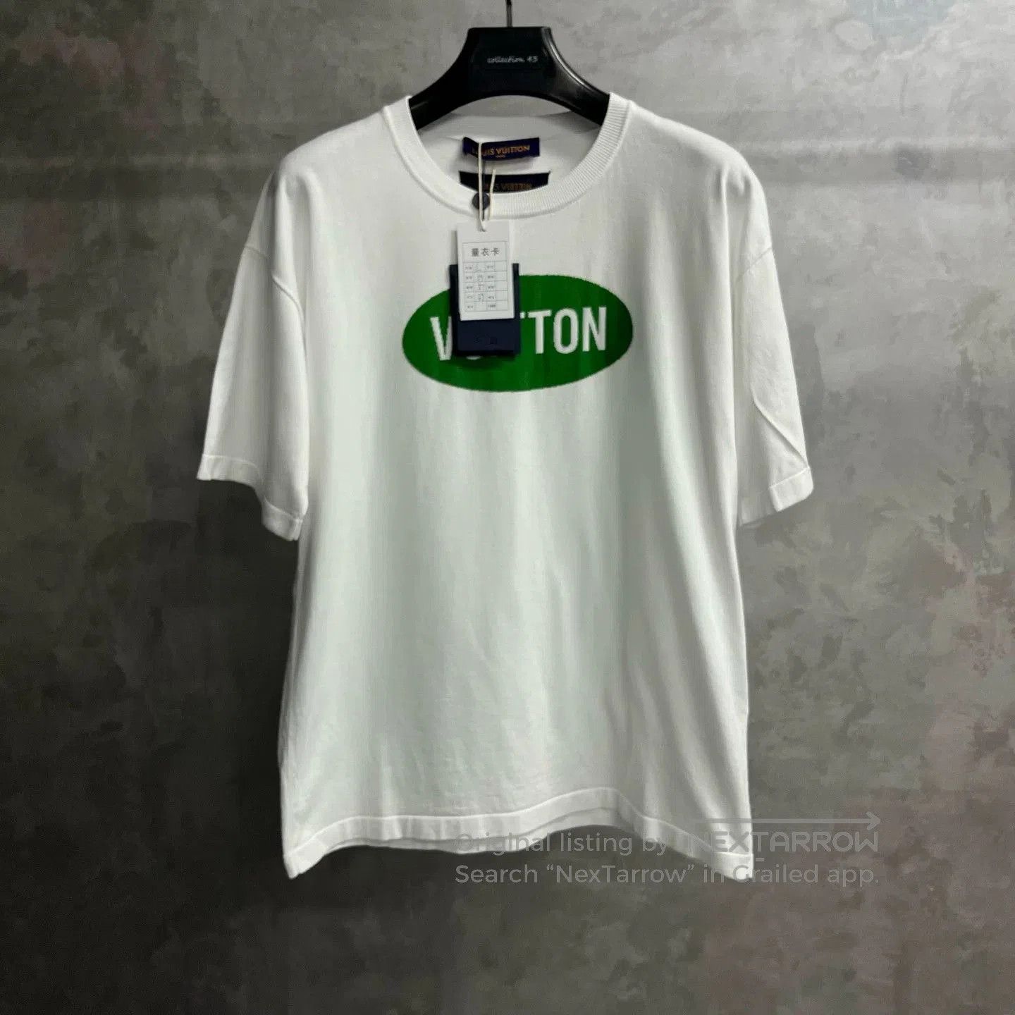 Louis Vuitton Louis Vuitton White Letter Print T. Size US L / EU 52-54 / 3 - 1 Thumbnail