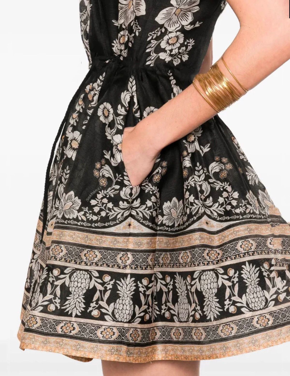 Zimmermann Zimmermann Balance Peplum Mini Dress size 0/us size 4 Size S / US 4 / IT 40 - 7 Thumbnail