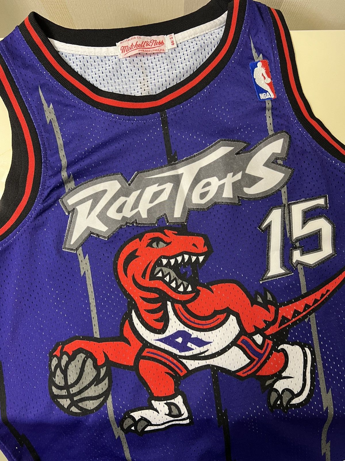 Mitchell & Ness × NBA T-shirt Toronto raptors Vince Carter Mitchell&Ness Size US S / EU 44-46 / 1 - 2 Thumbnail
