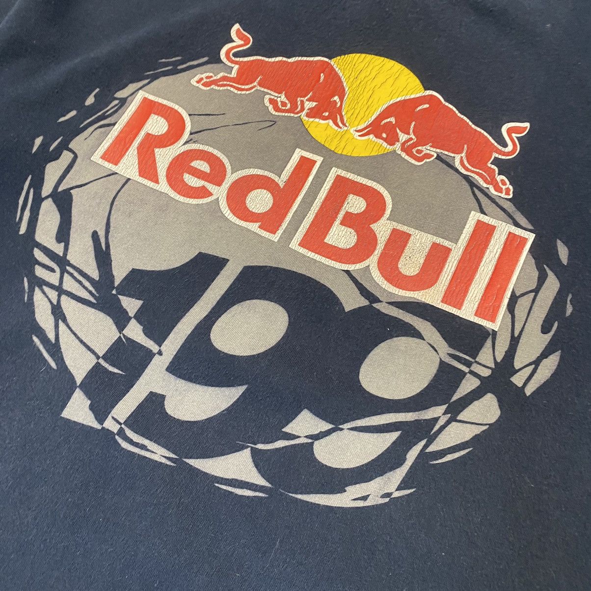 Fox Racing × Red Bull × Vintage Vintage Red Bull x Fox Racing Big Graphic logo 1998 tee Size US L / EU 52-54 / 3 - 4 Thumbnail