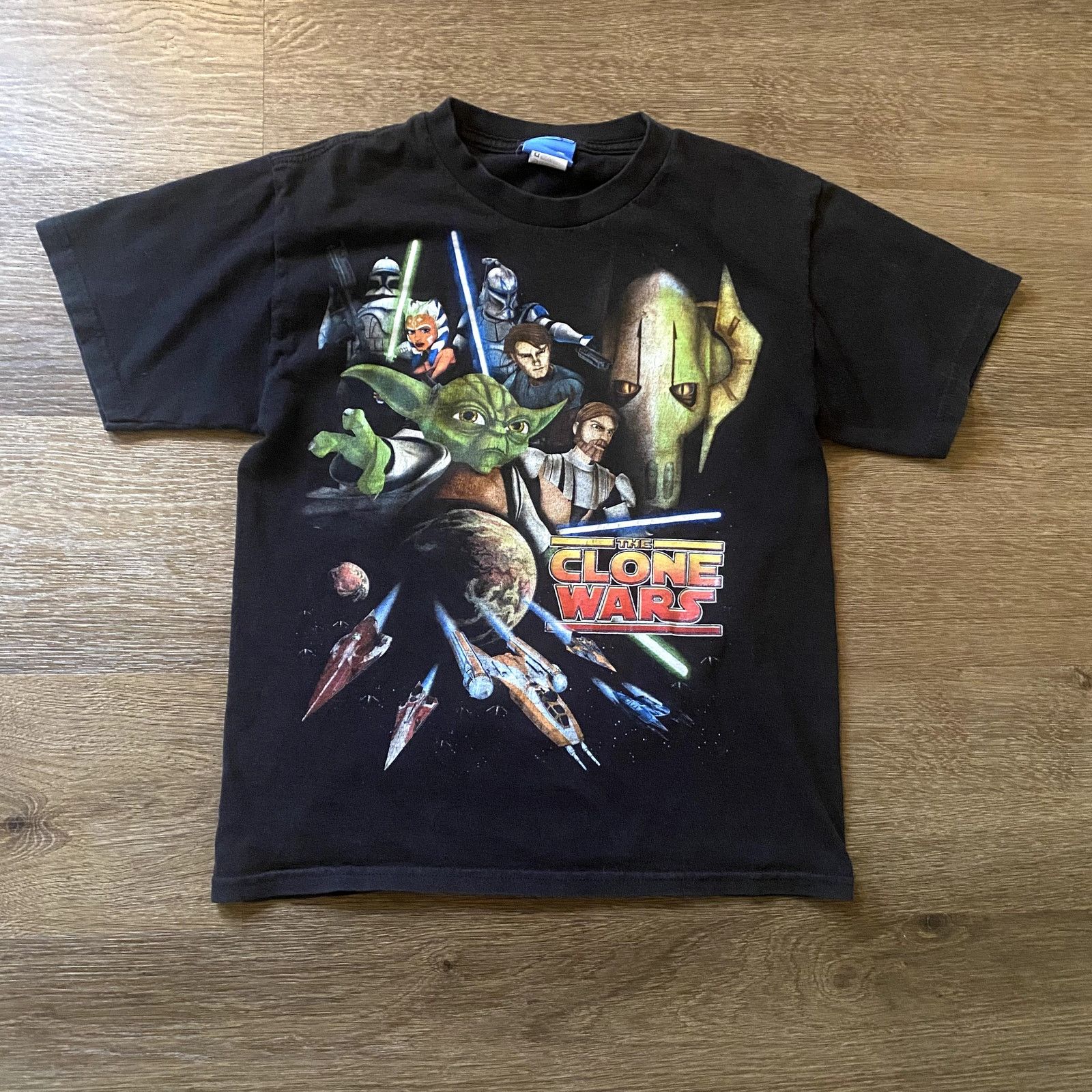 Star Wars 2010s Star Wars Clone Wars Animated Show Tee Size US S / EU 44-46 / 1 - 1 Thumbnail