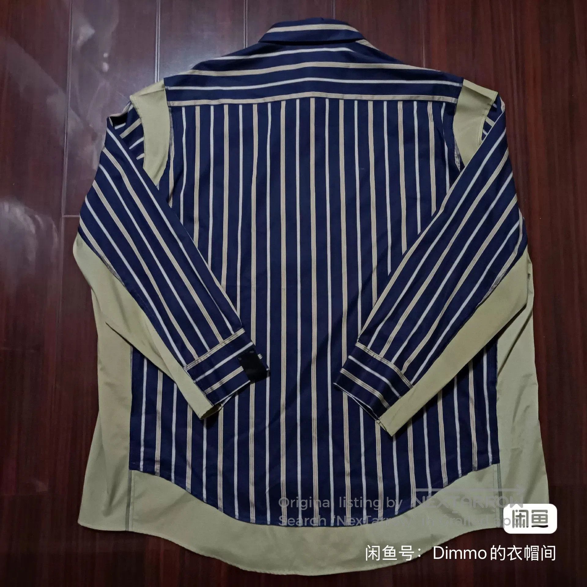 N.Hoolywood N.HOOLYWOOD 21SS Stripe Panel Shirt. Size US M / EU 48-50 / 2 - 5 Thumbnail