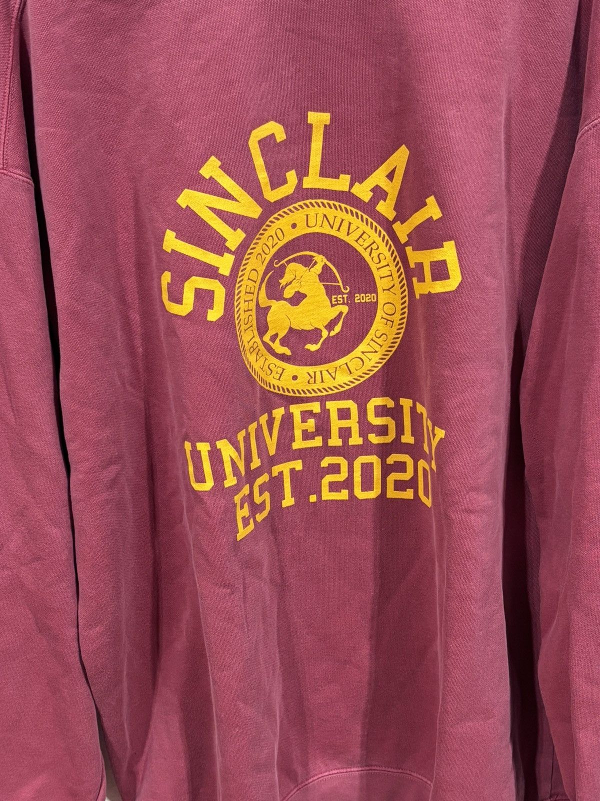 Sinclair Global Sinclair University Red/Yellow Sweatshirt Size US XXL / EU 58 / 5 - 2 Thumbnail