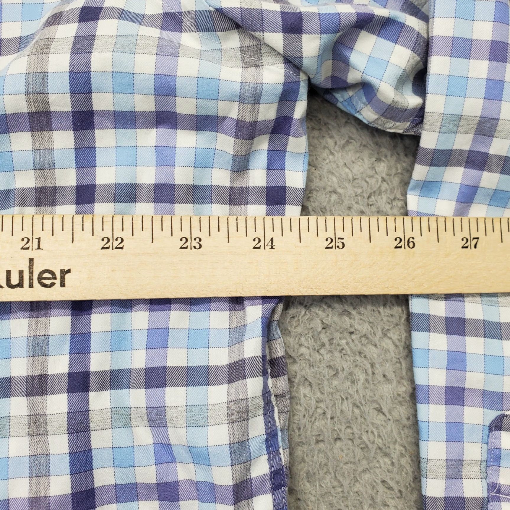 Peter Millar Peter Millar Golf Shirt Mens XL Multi Plaid Chest Pocket Long Sleeve Button-Down Size US XL / EU 56 / 4 - 3 Thumbnail