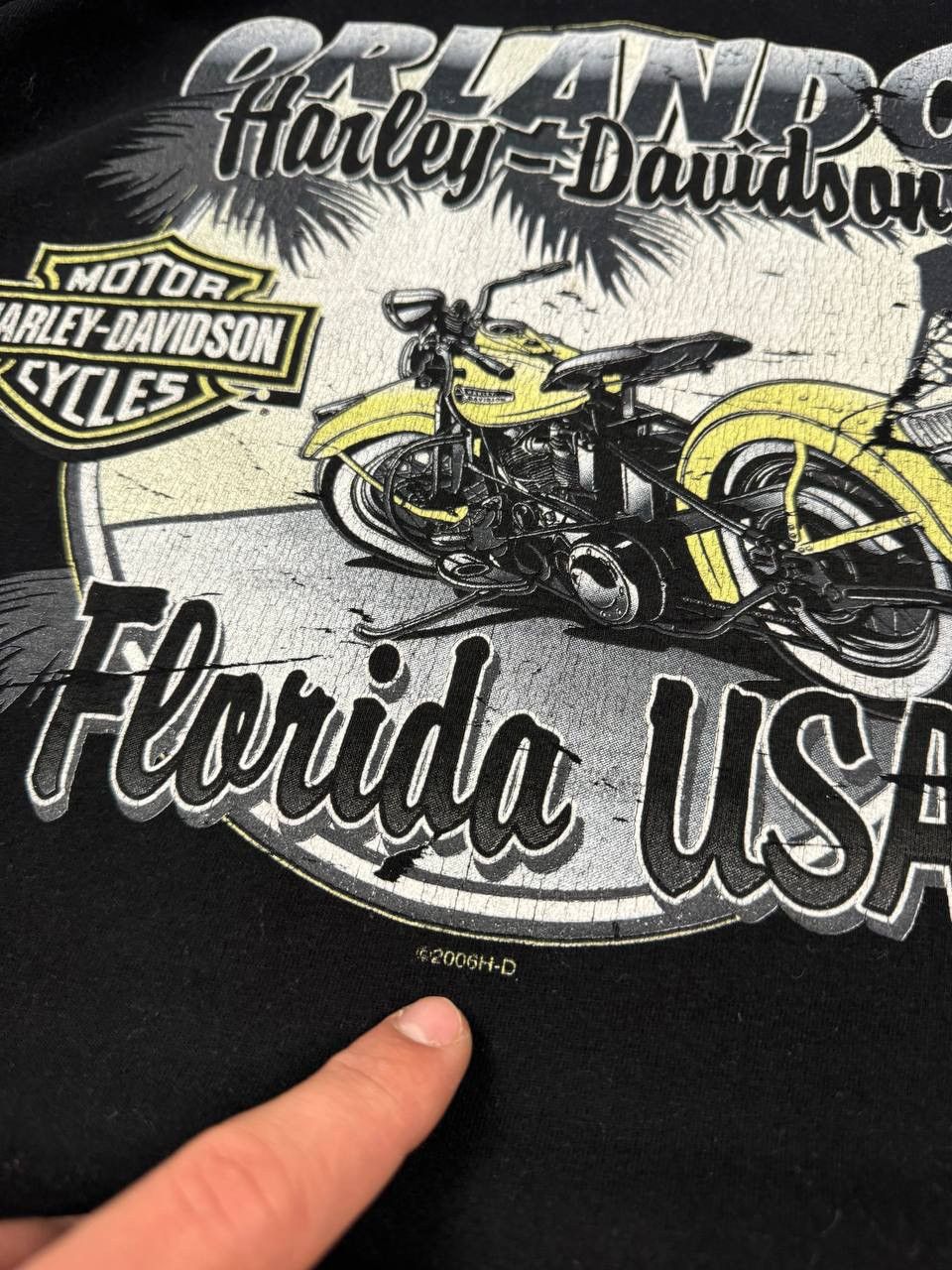 Vintage Vintage Harley Davidson Florida USA T-Shirt Size M Size US M / EU 48-50 / 2 - 11 Thumbnail