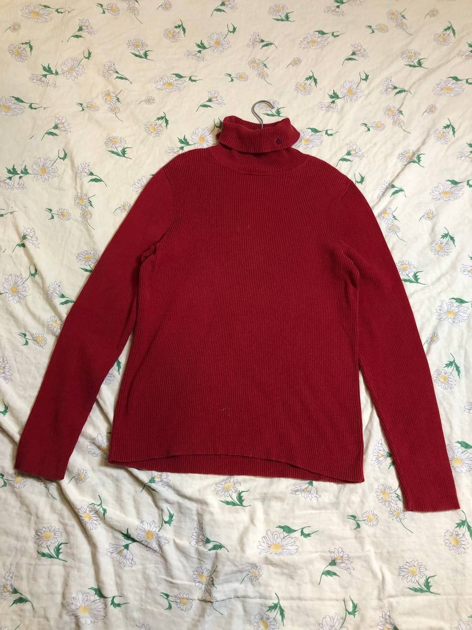 Polo Ralph Lauren Polo Ralph Lauren Ladies Turtle Neck Sweater Color Red Size L / US 10 / IT 46 - 1 Thumbnail
