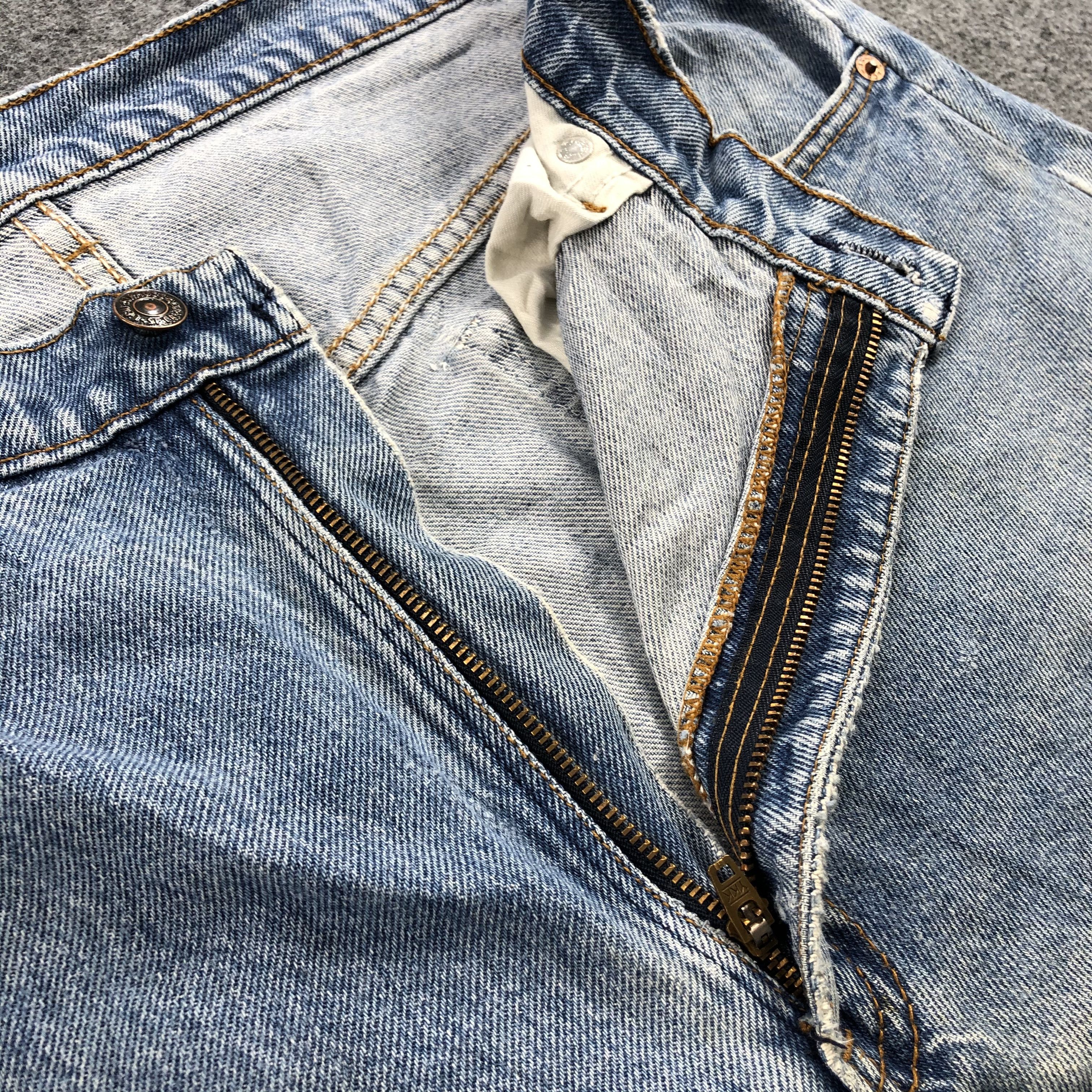 Levi's Vintage 80s Distress Levis Orange Tab Jeans-JM1109A Size US 37 - 8 Thumbnail