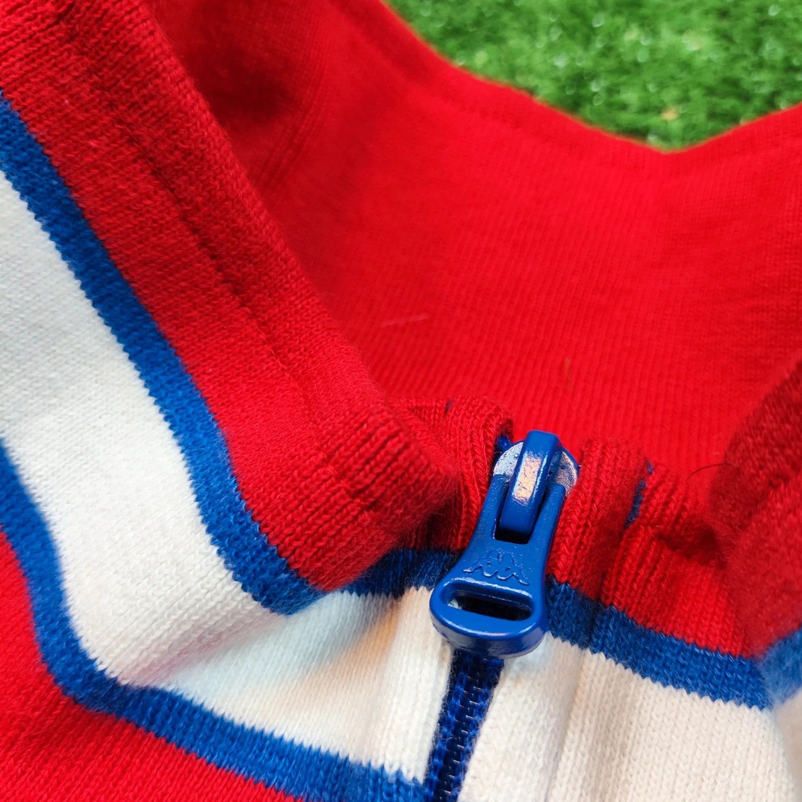 Kappa Vintage kappa Full Zip Sweater Large Blue Australia Bondi Size L / US 10 / IT 46 - 8 Thumbnail