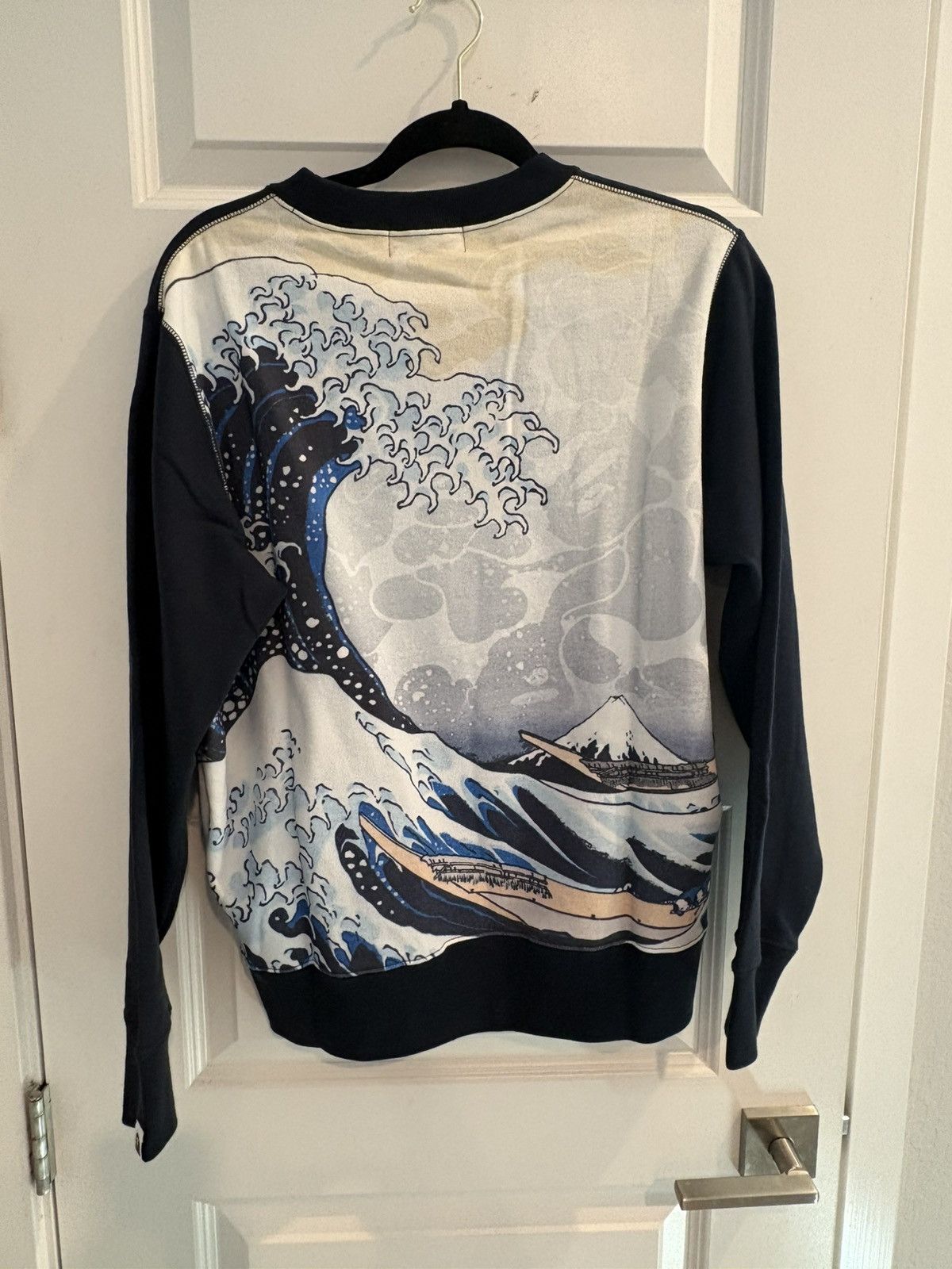 Bape BAPE x Ukiyo-E Crewneck - Navy, small Size US S / EU 44-46 / 1 - 5 Thumbnail