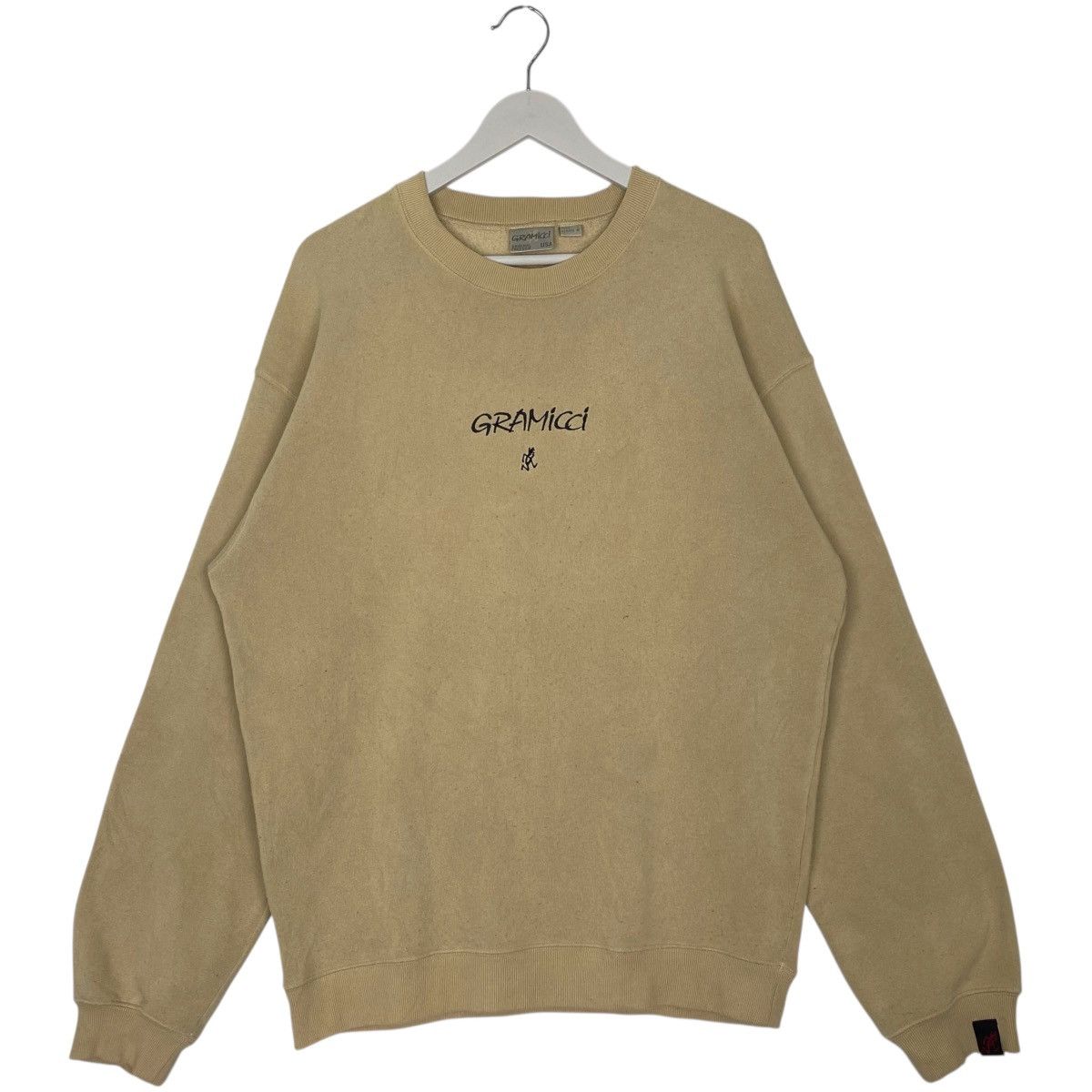 Vintage Vintage Gramicci Crewneck Sweatshirt Beige Pullover Size L Size US L / EU 52-54 / 3 - 1 Thumbnail