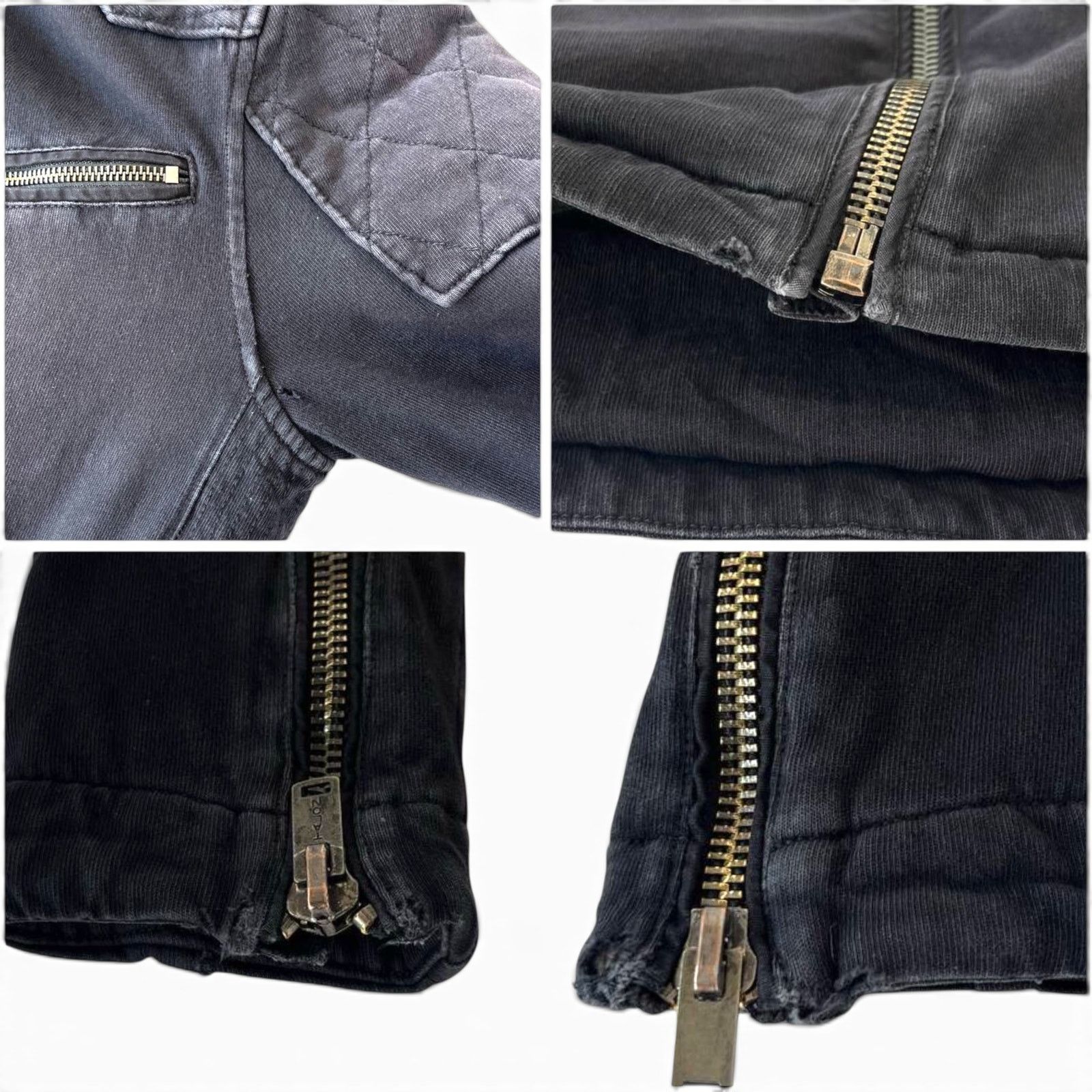 Ralph Lauren Polo Ralph Lauren Distressed Moto Jacket Size US M / EU 48-50 / 2 - 4 Thumbnail
