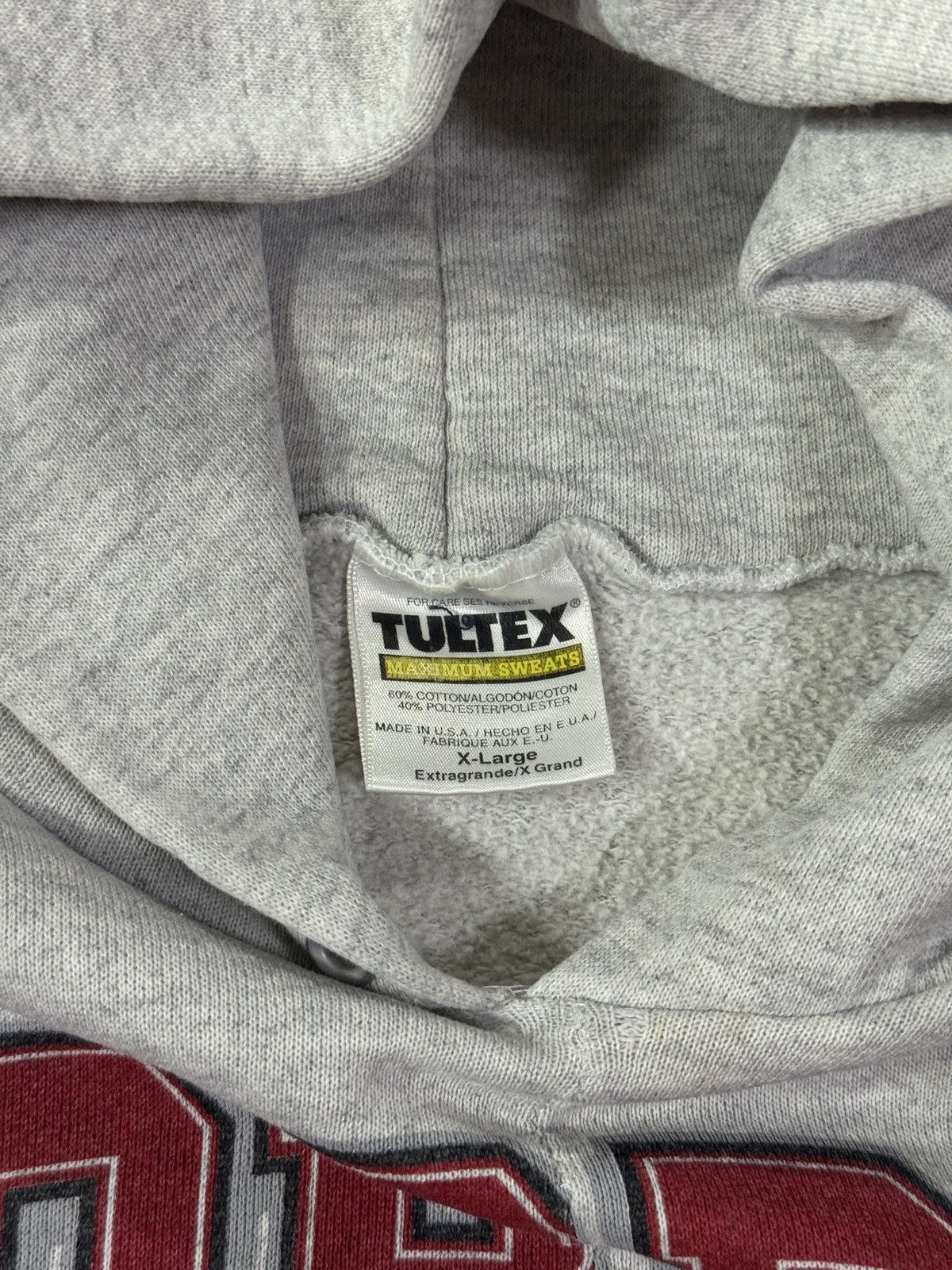 Vintage *RARE* 90s VINTAGE LORD’S GYM GOD BODYBUILDING HOODIE TULTEX Size US XL / EU 56 / 4 - 11 Thumbnail