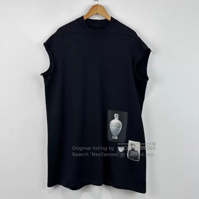 Rick Owens Rick Owens size os Patterned patch sleeveless vest Size US M / EU 48-50 / 2 - 1 Thumbnail
