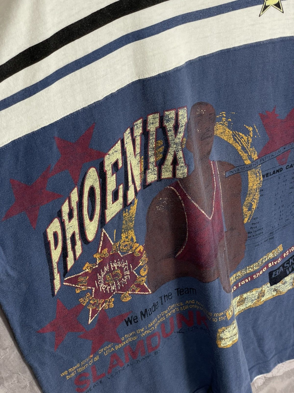 NBA × Vintage Vintage Boston Boys t shirt officially Licensed basketball Size US XL / EU 56 / 4 - 9 Thumbnail