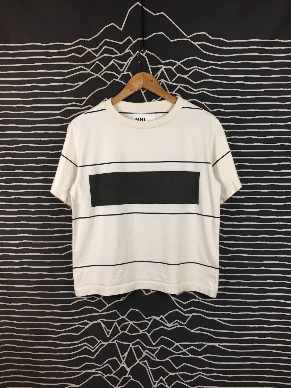Margaret Howell Margaret Howell MHL Made In Japan Boxy Fit Stripe Tee Size US M / EU 48-50 / 2 - 2 Thumbnail