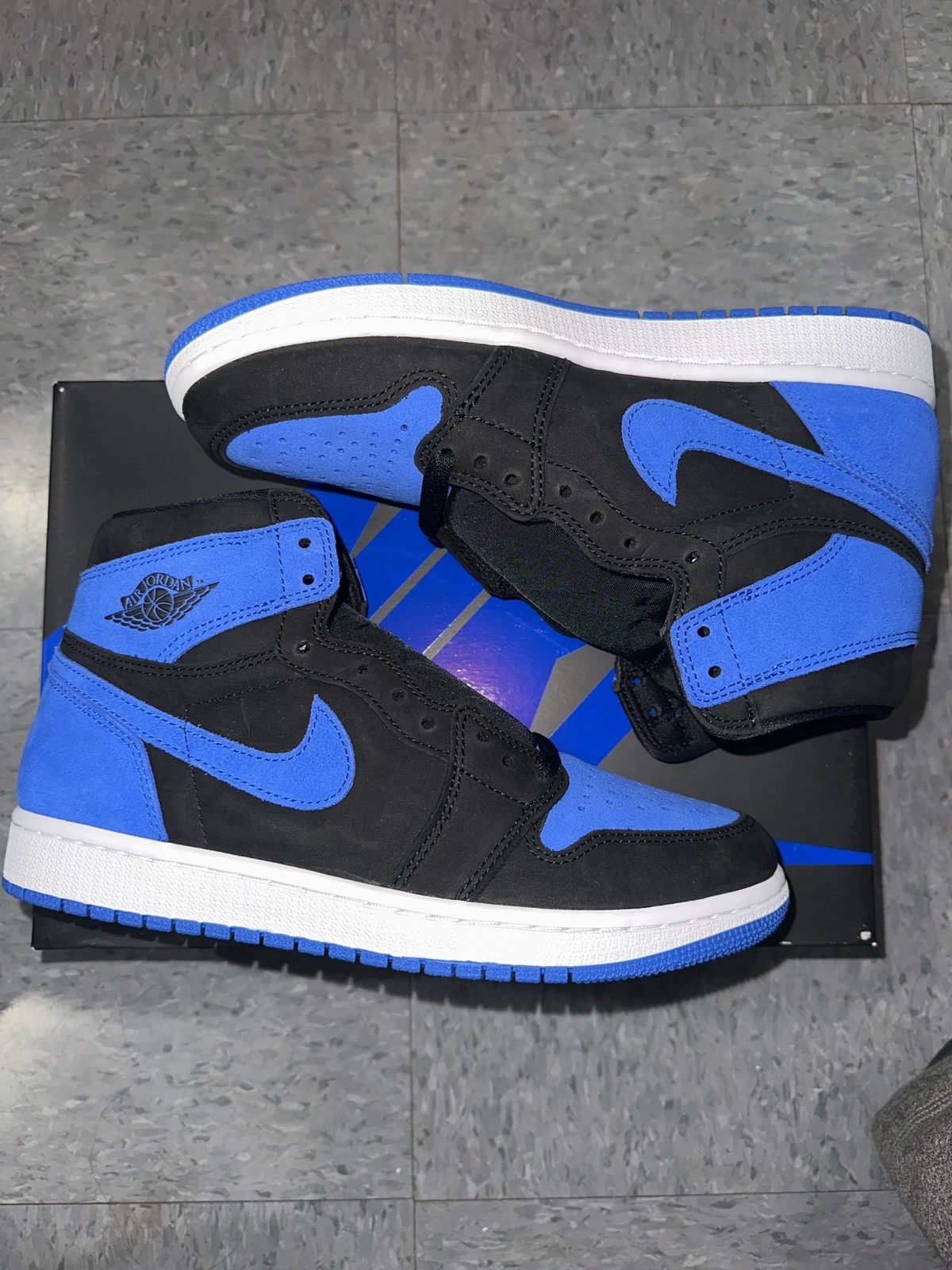 Jordan Brand × Nike Air Jordan 1 Retro High Og royal blue reimagined Size US 8.5 / EU 41-42 - 3 Thumbnail