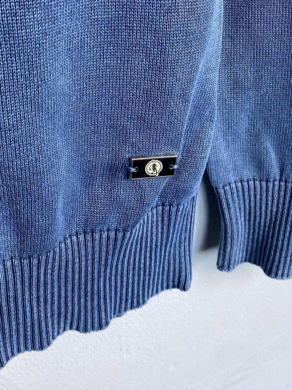 Dirk Bikkembergs × Vintage Vintage Bikkembergs Garmetn Dyed Big Logo Sweater Size US M / EU 48-50 / 2 - 5 Thumbnail