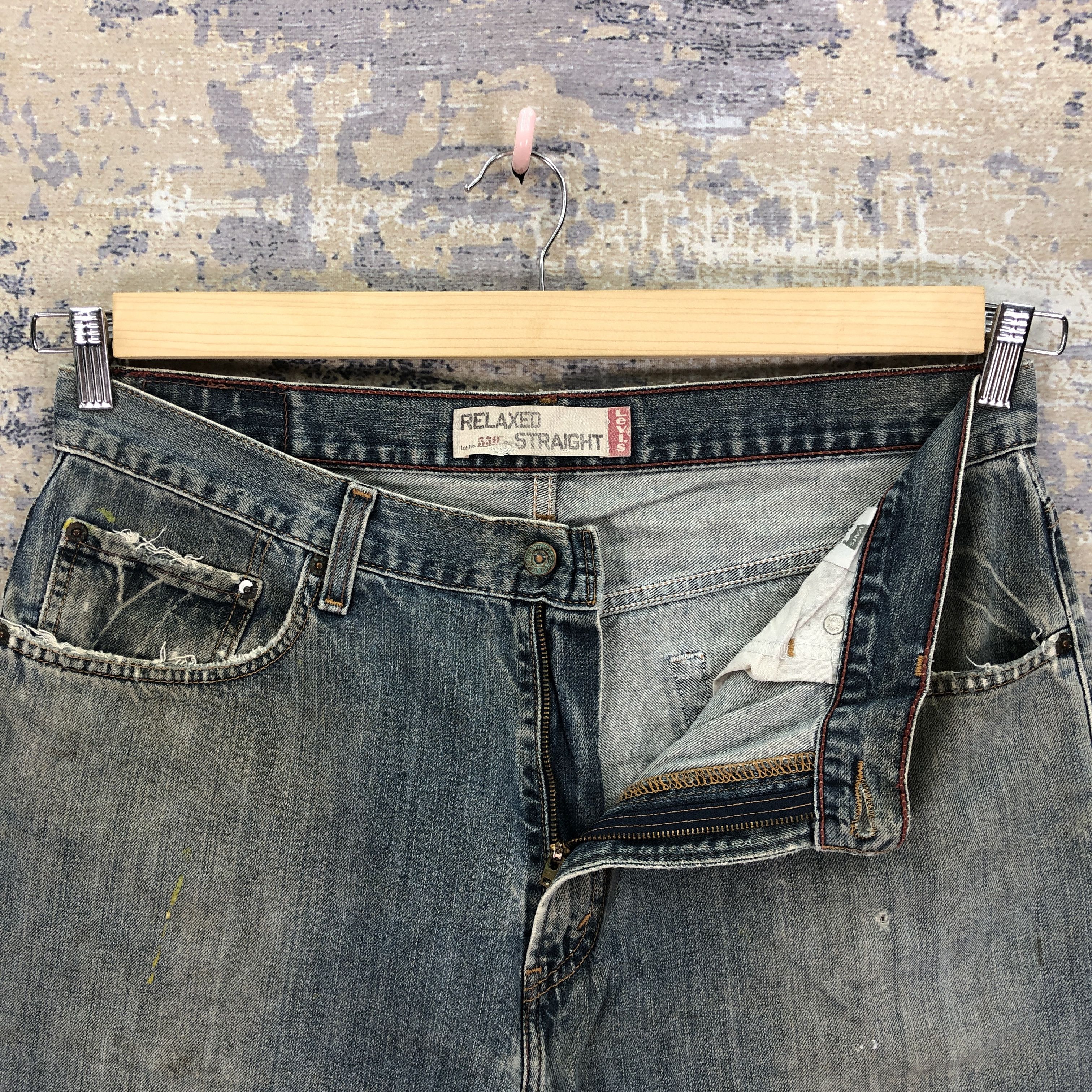 Levi's Vintage Levis 559 Jeans Levi's Baggy Mud Wash Denim Pants Size US 34 / EU 50 - 6 Thumbnail