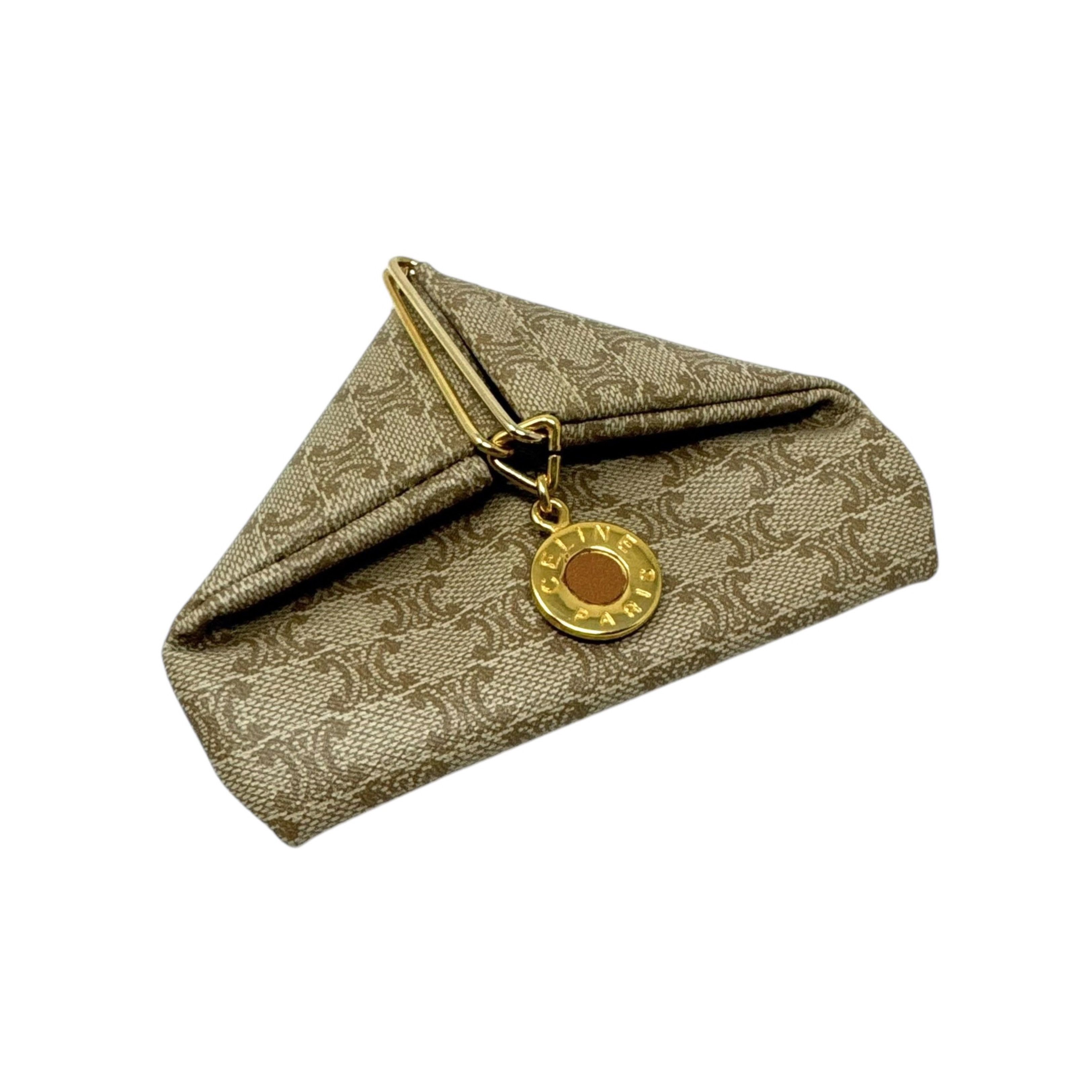 Celine Celine Macadam Triomphe Coin Change Purse Size ONE SIZE - 1 Thumbnail