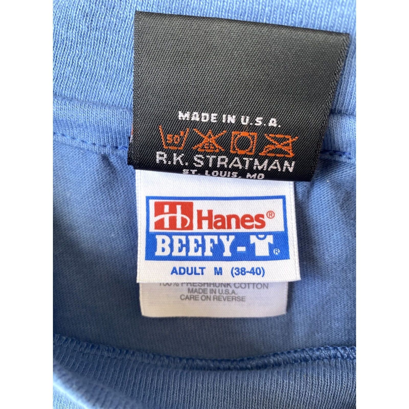 Harley Davidson VINTAGE Harley-Davidson T-Shirt Blue 90s Valley Hog Rally Harrisburg PA Single Stitched M Crew Neck Short Sleeve Logo Biker 90s Size US M / EU 48-50 / 2 - 4 Thumbnail