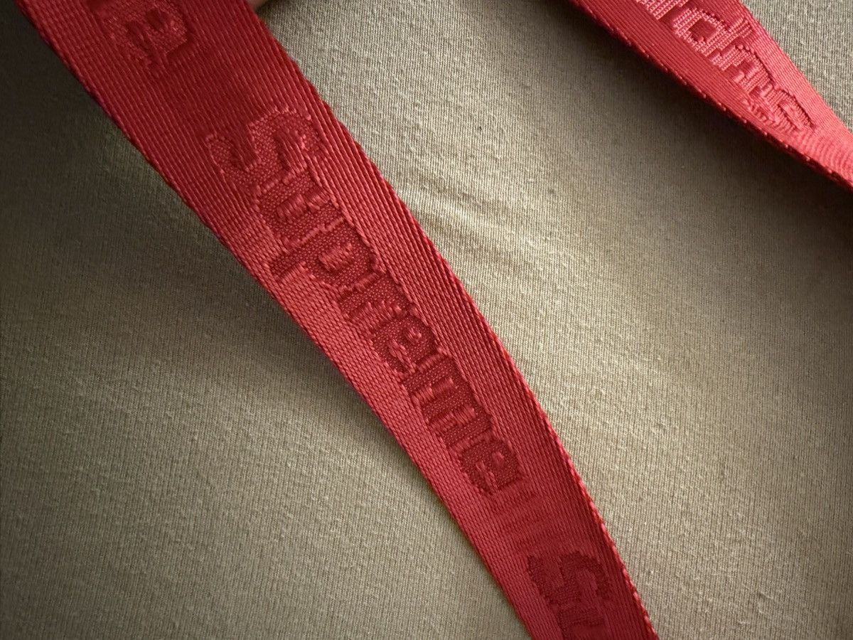 Supreme Red Supreme Lanyard Size ONE SIZE - 3 Thumbnail