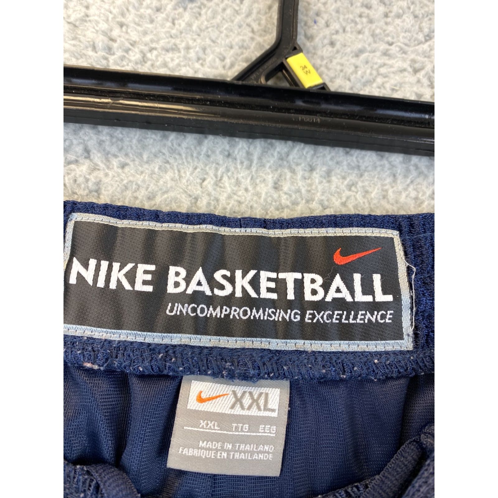 Nike VINTAGE Nike Swoosh Basketball Shorts 2XL Blue Red Men's Activewear Size US 39 - 4 Thumbnail