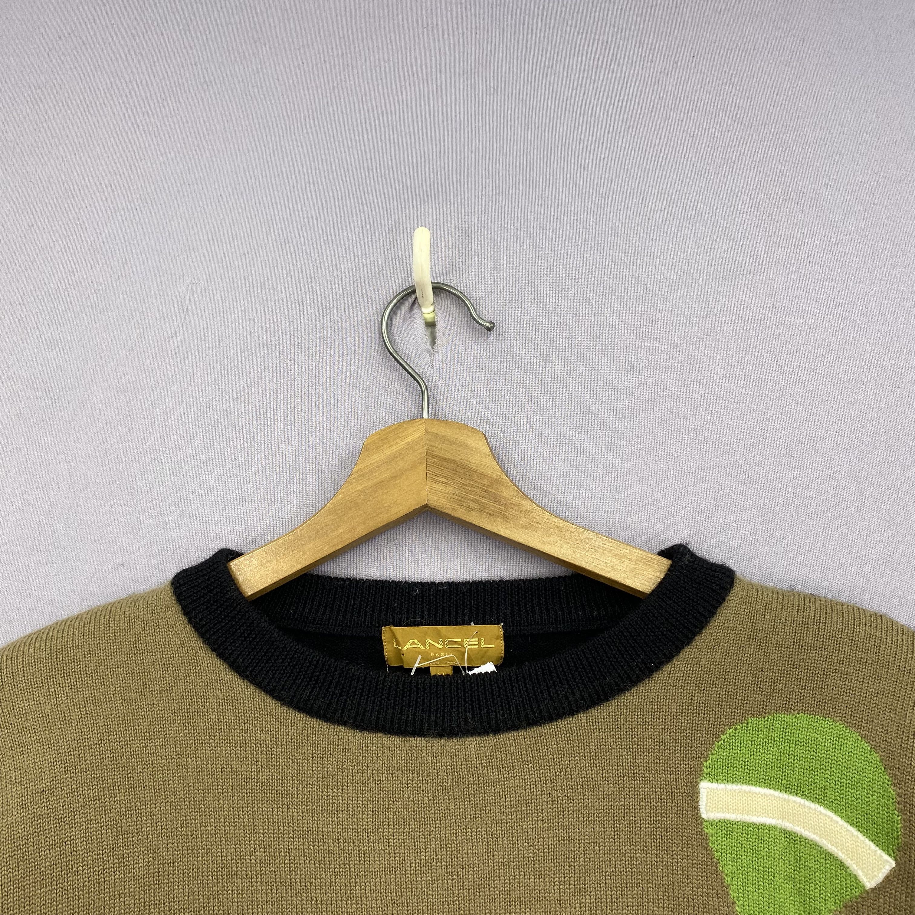 Lancel Vintage 90s Lancel Knitwear Sweater Sweatshirt | GF20424 Size US S / EU 44-46 / 1 - 3 Thumbnail