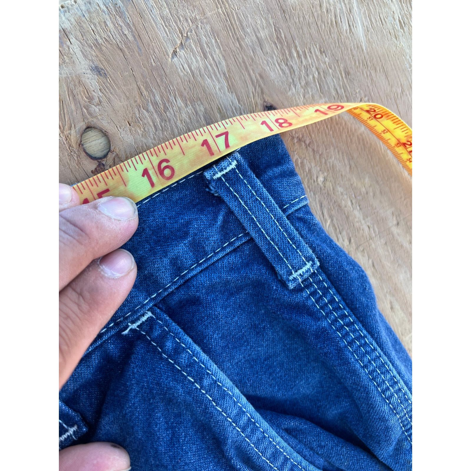 Carhartt Carhartt Jeans 34x 32 Blue Denim Carpenter Dungaree distress Size US 34 / EU 50 - 5 Thumbnail