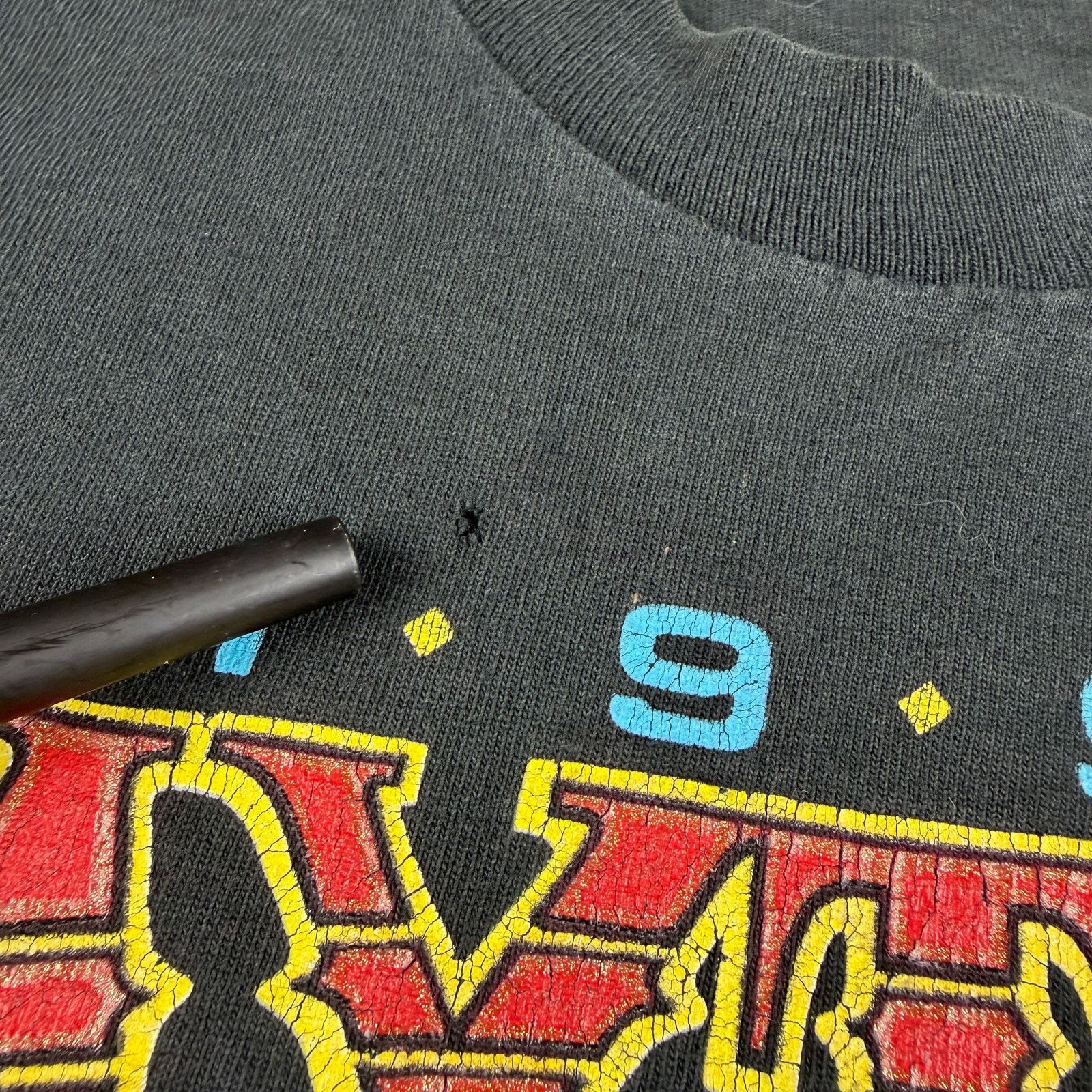 Fruit Of The Loom Vintage Dayton Bike Week 1995 Size Large 90s Biker Shirt Size US L / EU 52-54 / 3 - 6 Thumbnail