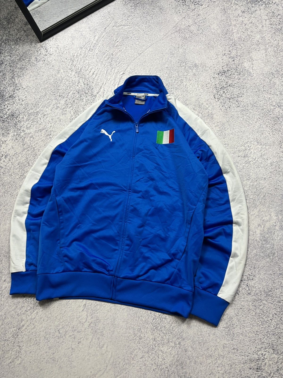 Puma Italy 2019 Training Soccer Football Track Jacket Hype