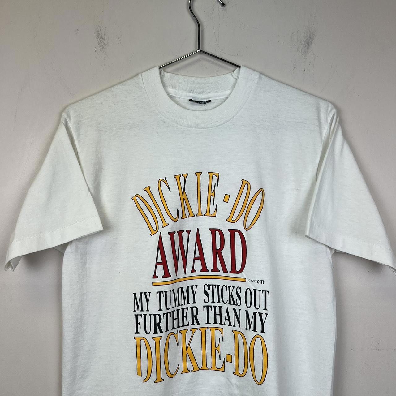 Other DICKIE-DO Award Funny T-Shirt 90s Vintage Size US M / EU 48-50 / 2 - 2 Thumbnail