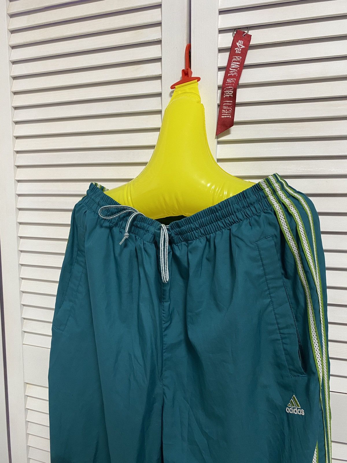 Nike × Vintage 😍 Vintage 90s Tracksuit Costume Adidas Pants Jacket RARE Size US 38 / EU 54 - 9 Thumbnail