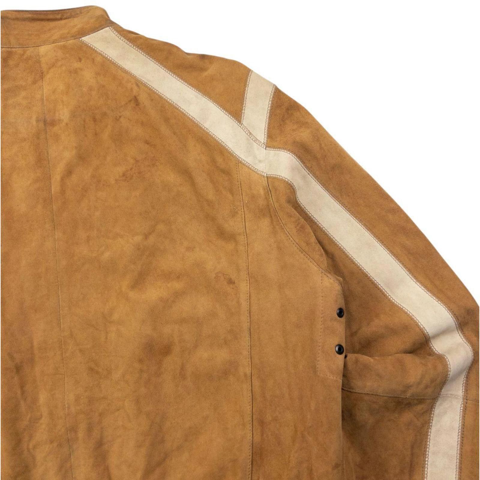 Hugo Boss Vintage 2000s Hugo Boss Zip Up Suede Jacket Size L Size US L / EU 52-54 / 3 - 6 Thumbnail