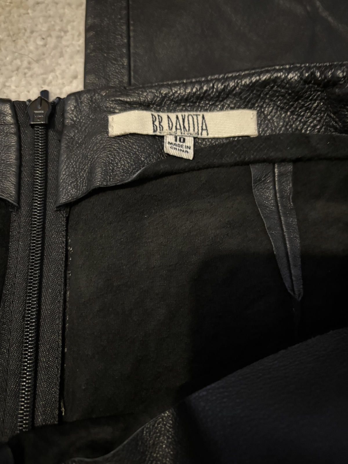 Other NEW Bb Dakota 100% Leather Isaac Motorcyle Leggings sz 10 Size 32" / US 10 / IT 46 - 4 Thumbnail