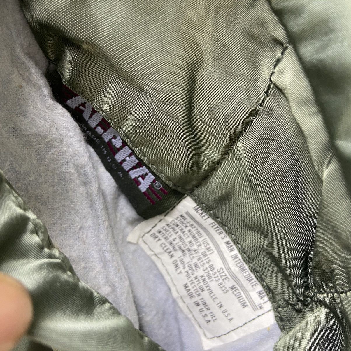 Alpha Industries Vintage Alpha Industries MA-1 Bomber Flight Jacket Size US M / EU 48-50 / 2 - 23 Thumbnail