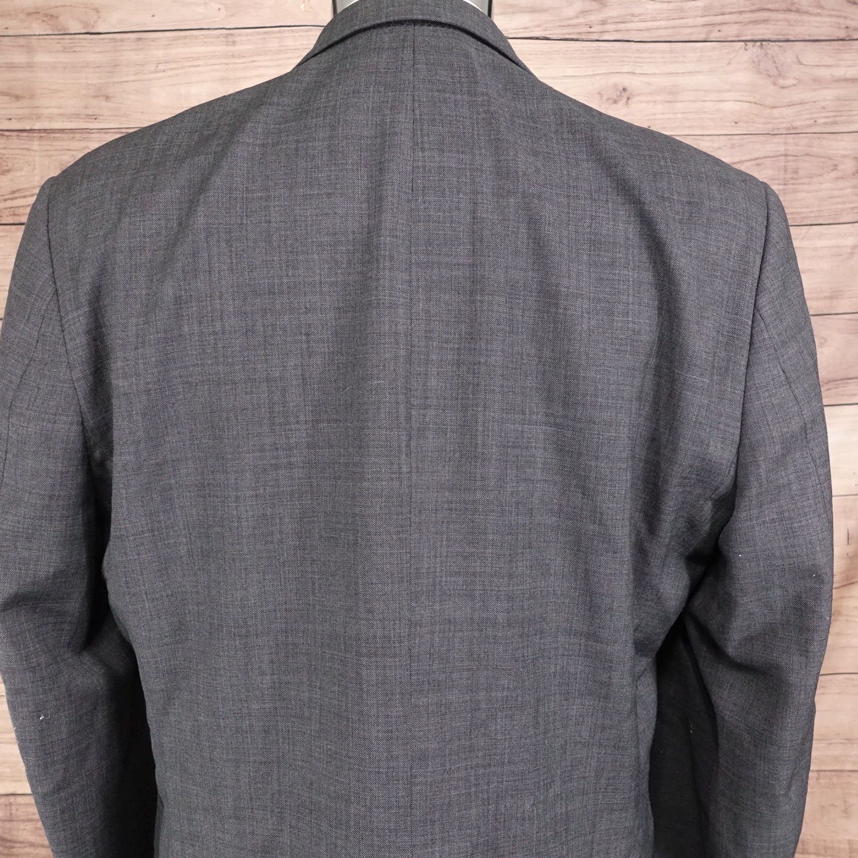Ralph Lauren Lauren Ralph Lauren Suit Jacket Men's Size 42 Gray Wool Blazer 2 Button Business Casual Size 42R - 5 Thumbnail