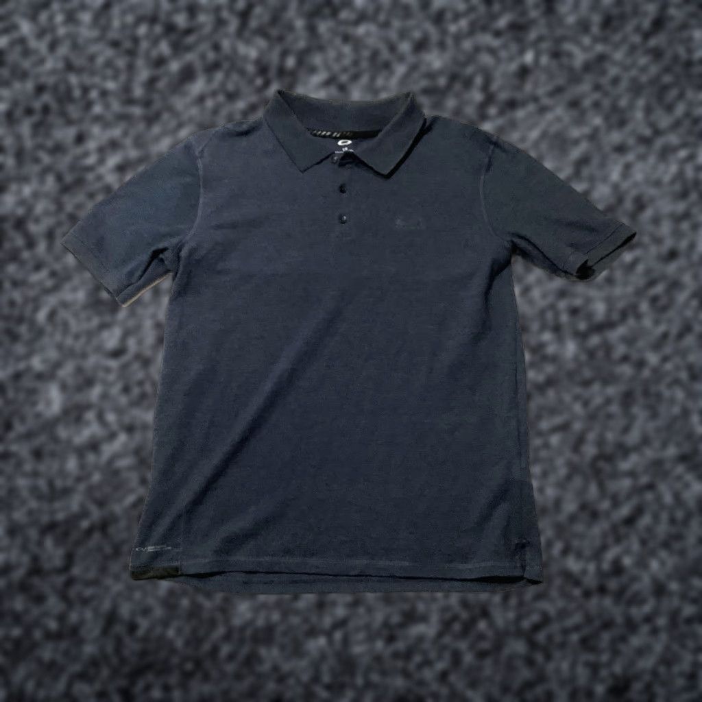 Oakley Oakley Polo Shirt Mens Large Blue Hydrolix Moisture Wicking Performance Golf Shirt Size US L / EU 52-54 / 3 - 1 Thumbnail