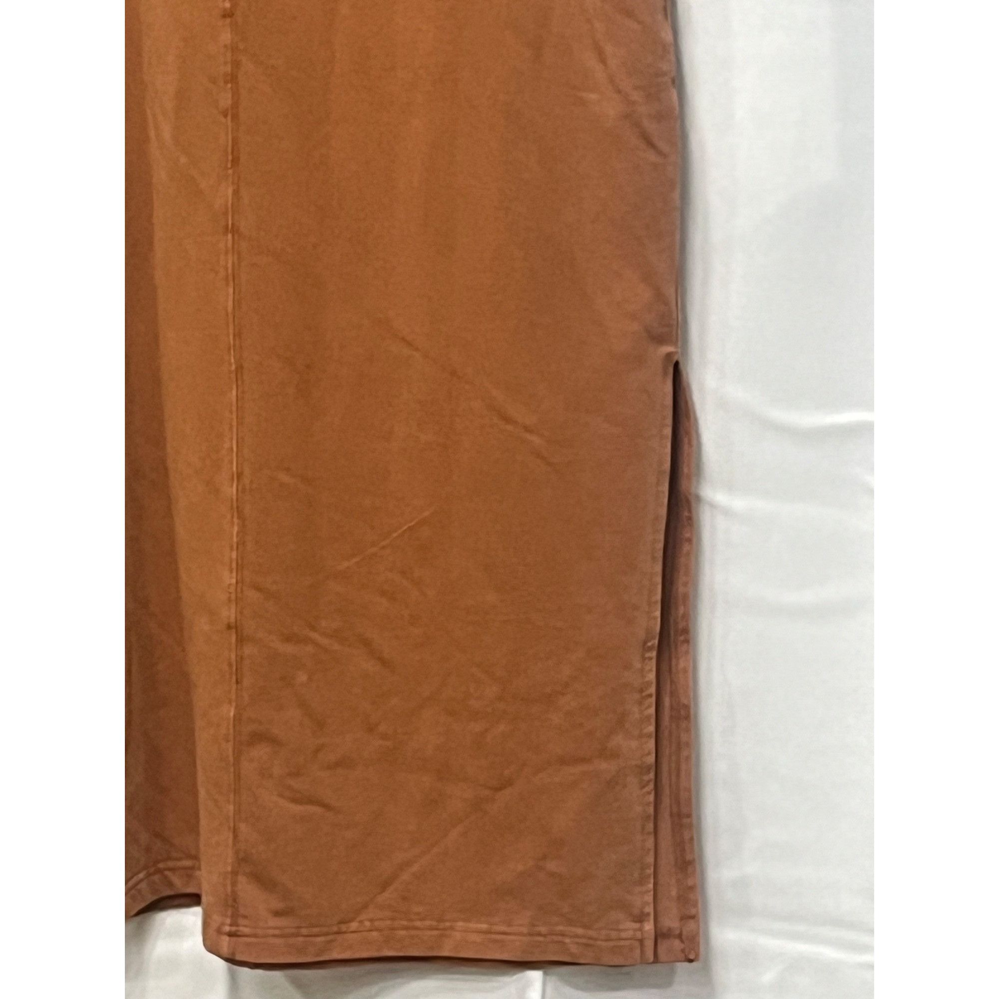 Other CASLON Scoop Neck Paneled Tank Dress In Washed Rust Argan Oi Size M / US 6-8 / IT 42-44 - 13 Thumbnail