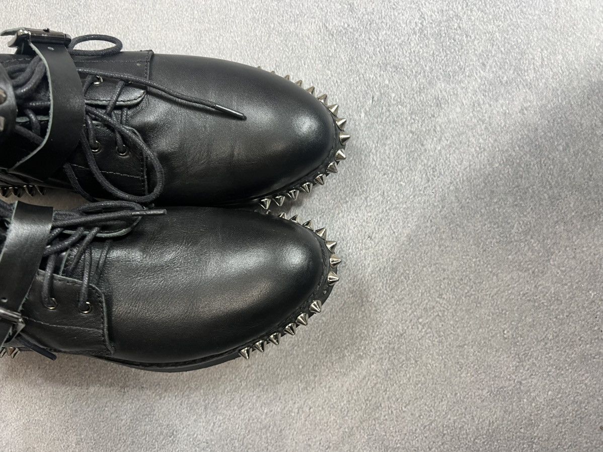 Yves Saint Laurent YvesSaintLaurent Luxury Biker Leather hype archival shoes Size US 7.5 / IT 37.5 - 6 Thumbnail