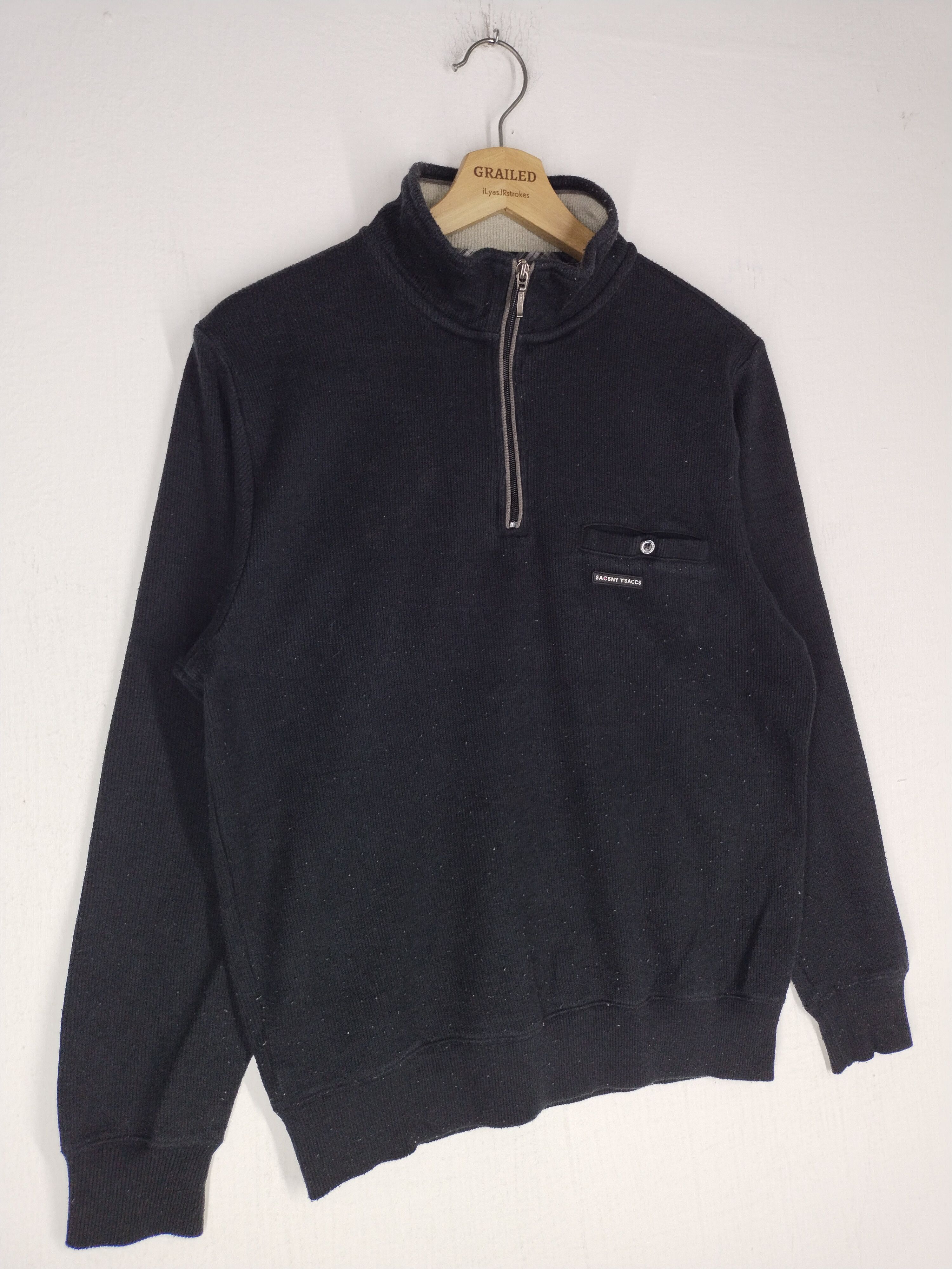 Y's × Yohji Yamamoto Sacsny Y'saccs Yohji Yamamoto Half Zipper Size US M / EU 48-50 / 2 - 4 Thumbnail