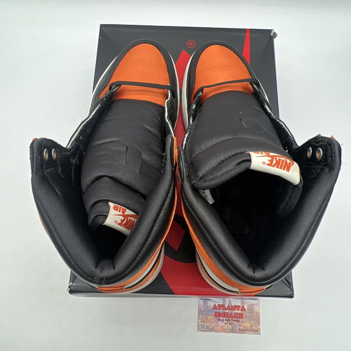 Nike Wmns air Jordan 1 high satin shattered backboard Size US 12 / IT 42 - 7 Thumbnail