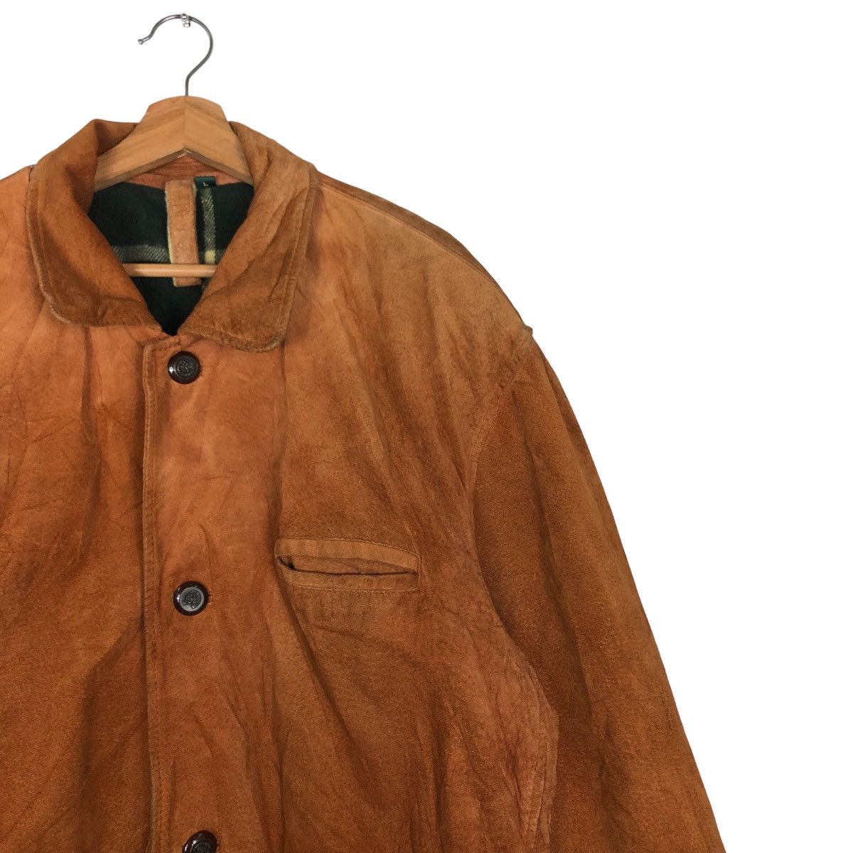 Hai Sporting Gear 🔥Vtg Genuine Leather Jacket Japan Inspire Issey Miyake Size US L / EU 52-54 / 3 - 6 Thumbnail