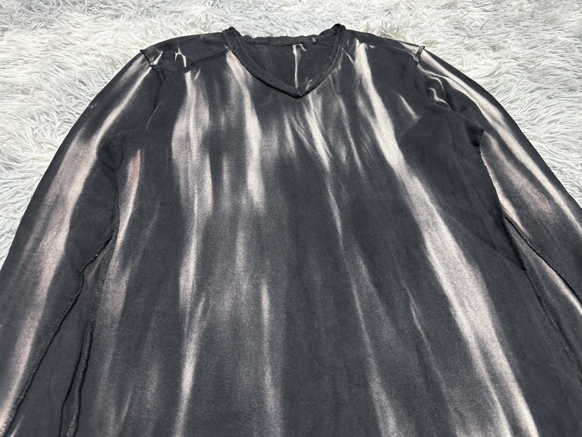 GOSTAR DE FUGA 🔥Y2K Archived Fuga Acid Dyed Raw Stitch Ls Shirt Goth Punk Size US S / EU 44-46 / 1 - 2 Thumbnail