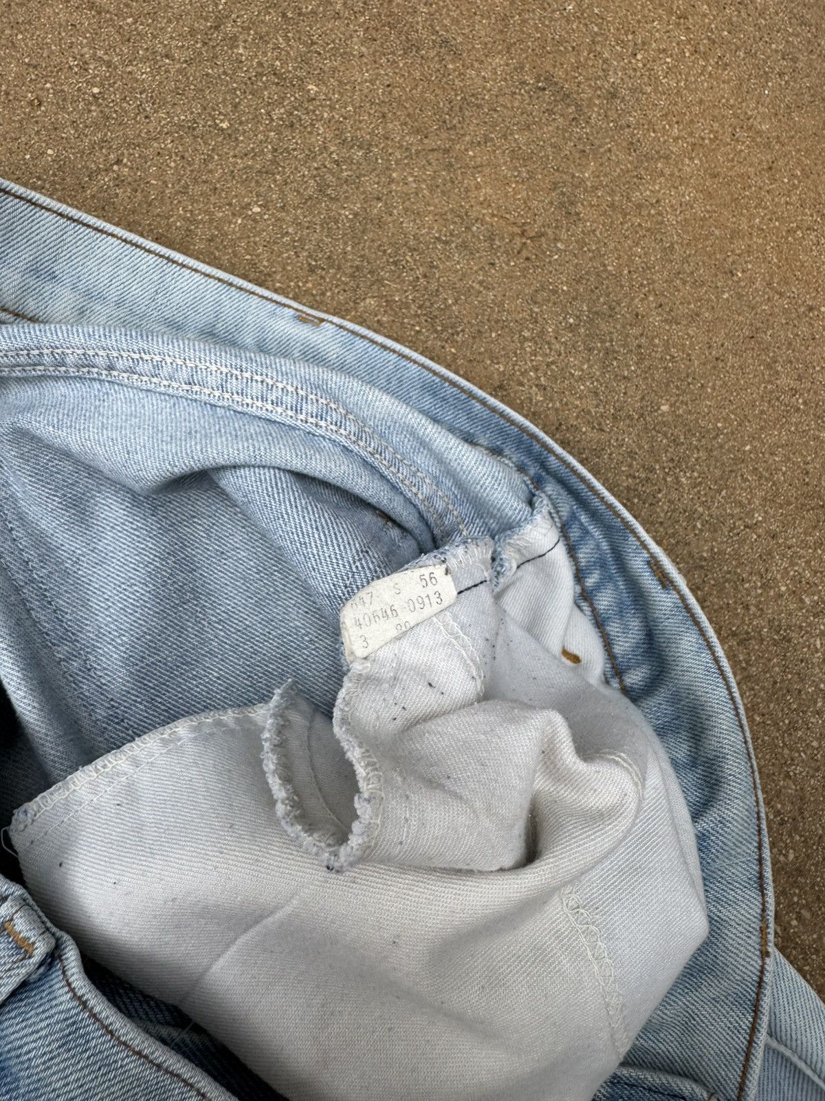 Levi's × Vintage Vtg 80’s Levi’s 646 Orange Tab Bellbottom Flare Jeans 35x29 Size US 35 - 6 Thumbnail