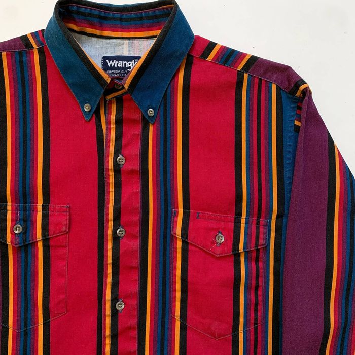 Wrangler 1990s Wrangler Brushpopper Western Shirt | Grailed